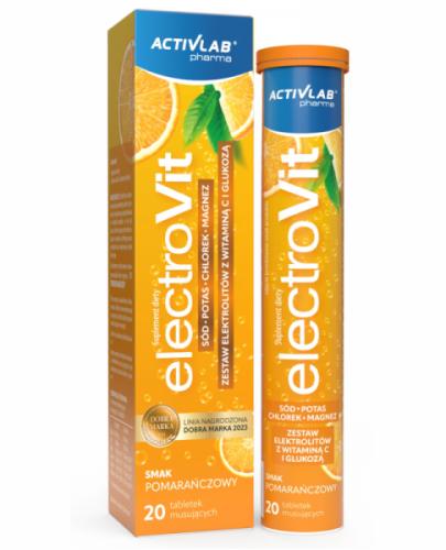 ELECTROVIT o smaku pomarańczowym, tabletki musującce, 20 sztuk